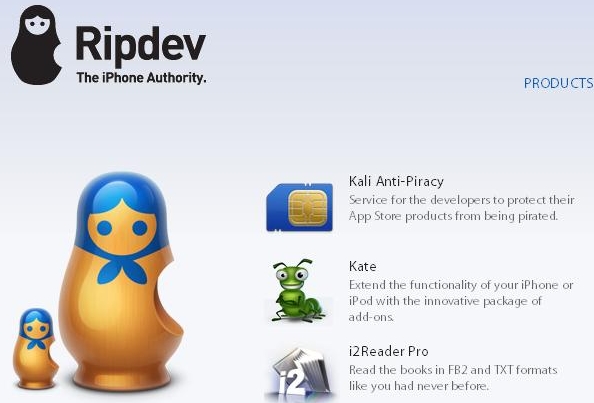 RipDev står bak flere iPhone-applikasjoner som fungerer på jailbreakede mobiler.
