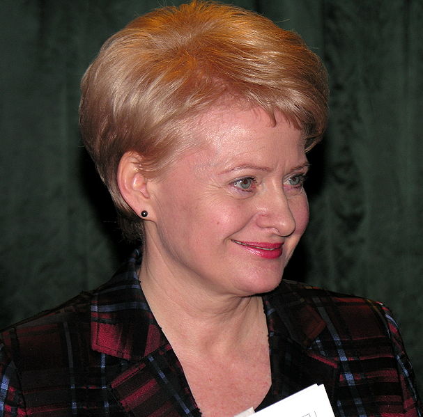 Litauens ferske president Dalia Grybauskaite er kidnappet på Twitter.
