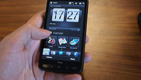 HTC Touch HD 2 er en av Windows Mobile 6.5-flaggskipmobilene.