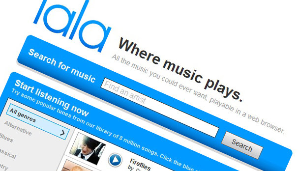 Den nettleserbaserte musikkstreamingtjenesten Lala er kjøpt av Apple for en billig penge skal vi tro to store nettaviser.