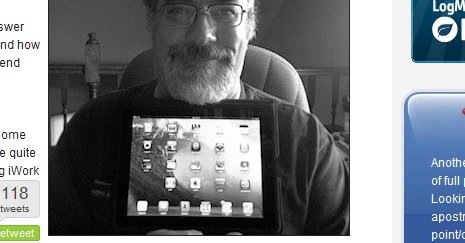 At TUAWs Steven Sande elsker sin iPad er det ingen tvil om.
