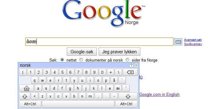 google-tastatur