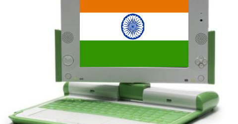 Dette er den indiske versjonen av OLPC, som ble lansert i 2008. Den nye maskinen til halve prisen er ennå ikke produsert.