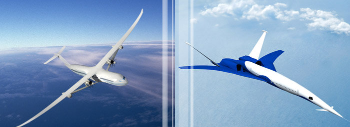 Slik ser Boeing for seg fremtidens passasjerfly. Trolig med motor der fossilt brennstoff og elektrisitet kombineres.