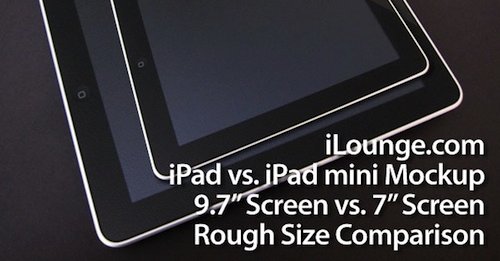 Mange har forsøkt seg på fantombilder av iPad mini. Her er iLounges versjon.