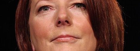 Australias statsminister Julia Gillard kan takke bredbåndssaken for at hun ble satasminister.