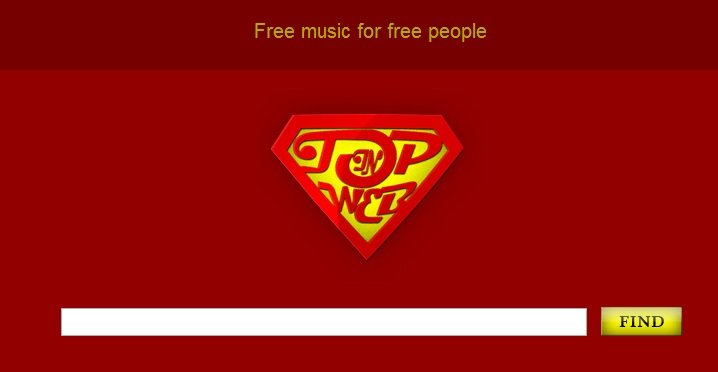 Topinweb.com har et minimalistisk søkegrensesnitt og leverer svært gode nedlastingshastigheter.