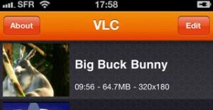VLC lar deg spille av nær sagt alle formater som er kopiert over på en iPhone, Touch og iPad.