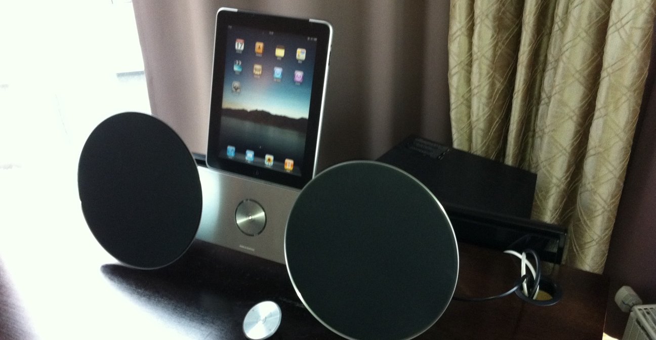 Beosound 8 gir deg musikk rett fra iPad.
