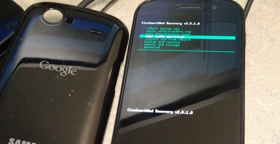 Her er beviset: full tilgang til Nexus S' filtilgang.