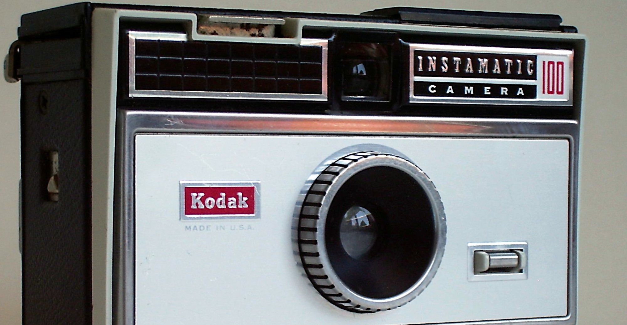 GULLALDEREN: Kodak Instamatic var selve folkekameraet den gang da. Her en modell fra 1963.