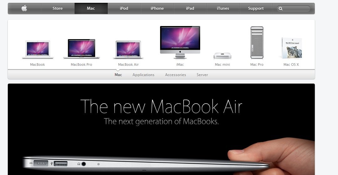 Mac-avdelingen på Apple.com har fått en liten grafisk og designmessig finpuss. Også animasjonene på nettsiden er forbedret.