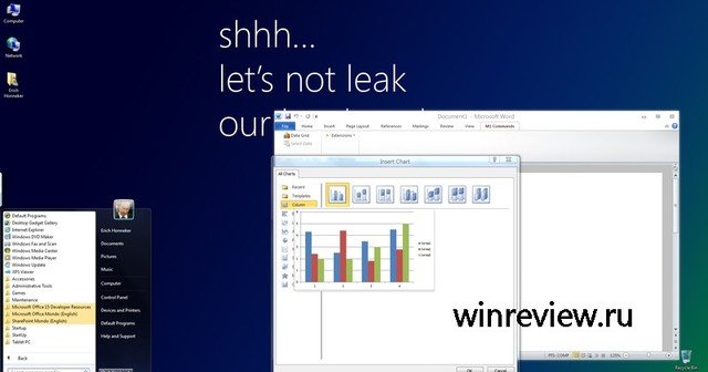 Windows 8 Aero. Legg merke til flatere minimerings- og lukke-ikoner.