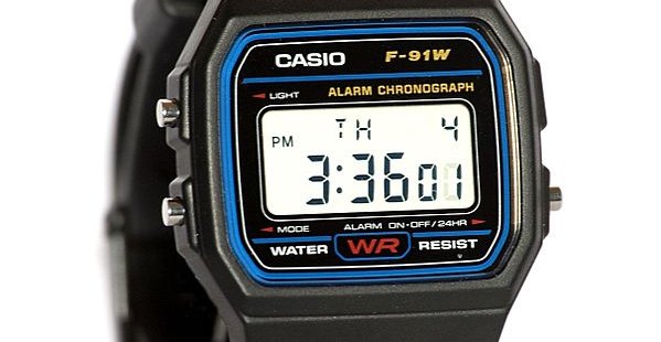 Dette billige Casio-uret ble introdusert første gang i 1991, men selges fortsatt.