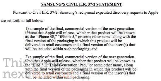 Samsungs rettdokumenter i en juridisk tvist som stadig blir merkeligere