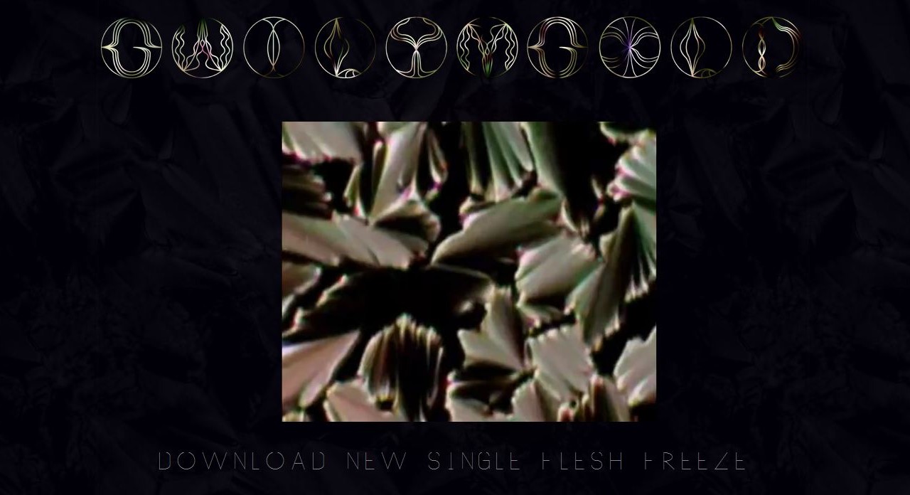 Slik ser grafikken til singelen «Flesh Freeze» ut, via Bronze-appen.