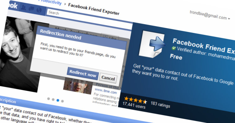 Facebook liker trolig svært dårlig at noen gjør det enkelt å ta med seg alle vennene og stikke til Google+.