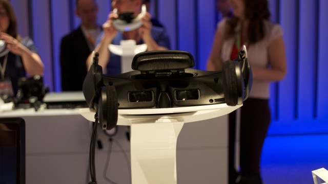 Sonys Personal 3D Viewer sett fra innsiden.