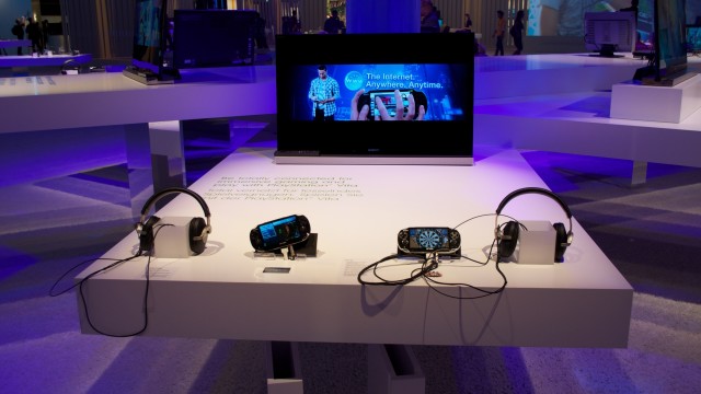 Playstation Vita var blant nyhetene Sony kunne vise fram.