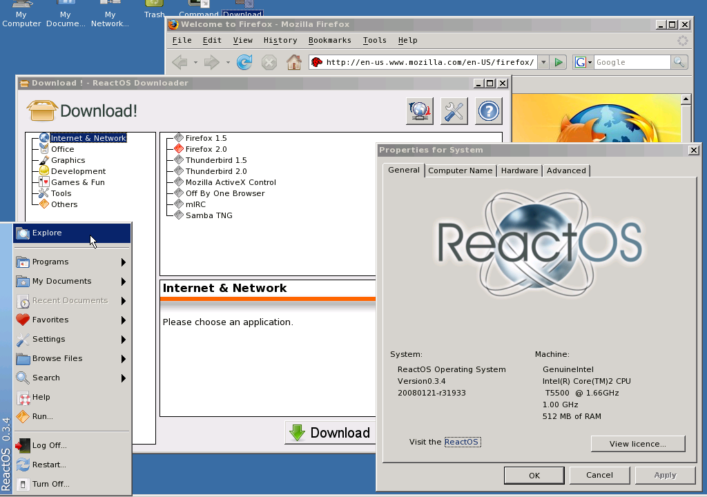 ReactOS er et åpent operativsystem som kjører Windows-programmer. Nå ber utviklerne den russiske regjeringen om støtte.