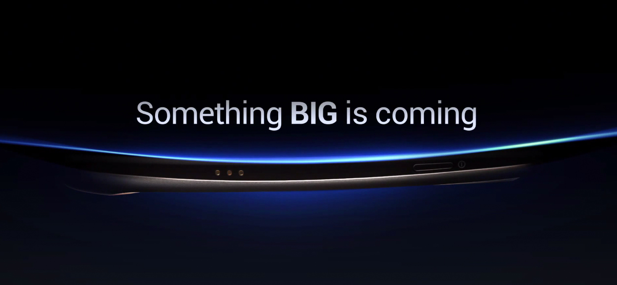Dette teaserbildet fra Samsung viser i alle fall litt av utformingen.