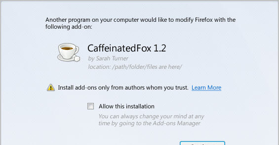 Firefox 8 har bedre sikkerhet i forhold til tredjeparts-utvidelser.