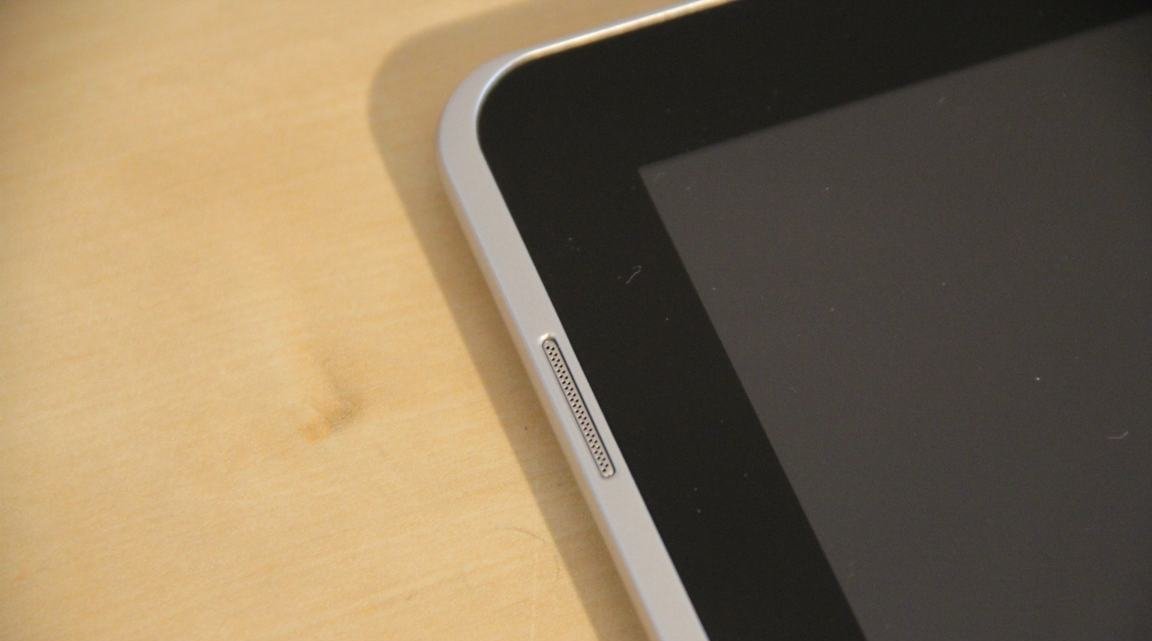 Høyttaleren er flyttet på N-versjonen av Galaxy Tab 10.1.