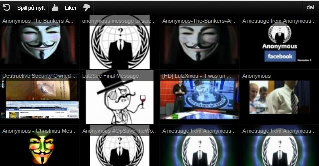 Sonys Pictures nettsted og Facebook-konto ble i natt overtatt av Anonymous.
