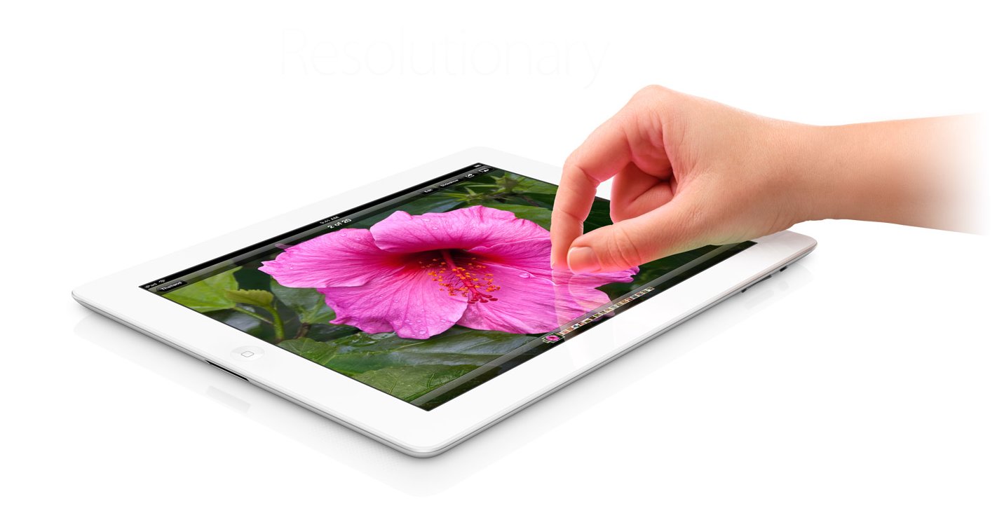 Snart blir det mulig å ta fullt utbytte av nye iPads høyoppløste skjerm.