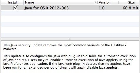 Denne oppdateringen av Java-applikasjonen er et must for alle som kjører OS X Lion.