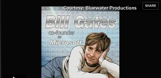 Bill Gates får nå sin egen tegneserie, i kjølvannet av Mark Zuckerberg og Steve Jobs.