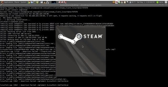 Steam - nå også for Linux.