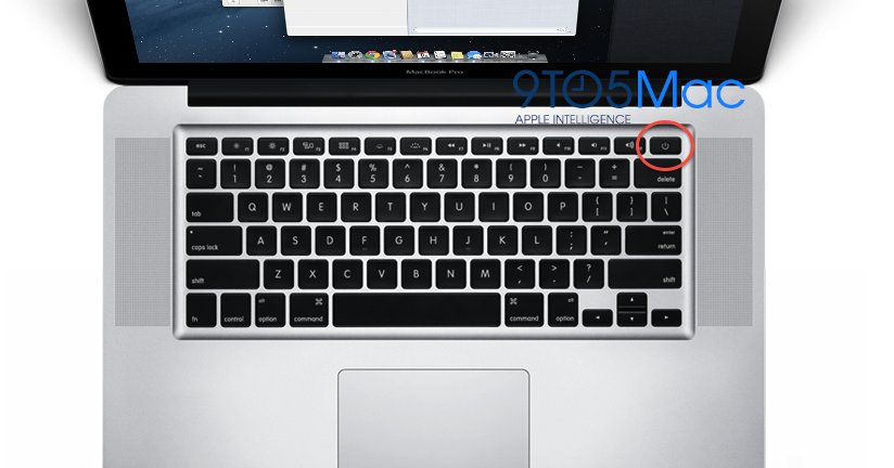 Mockup av den nye ryktede MacBook Pro-maskinen.