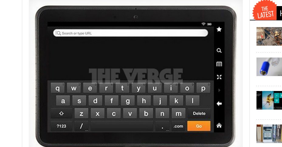 The Verge har skaffet til veie ett eneste bildet av det som ganske så sikkert er andre-generasjons Kindle Fire, et rimelig Android-nettbrett fra Amazon.