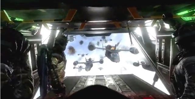 Spektakulære scener fra flykrigen: Black Ops II er over oss.