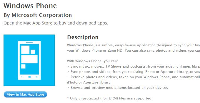 Gode nyheter for Mac-brukere med ny Windows-telefon. Synce-appen er kommet.