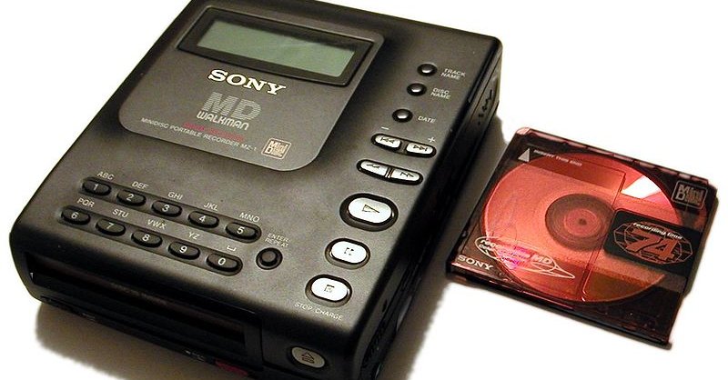Sony MZ1 kom i 1992 og var den første MiniDisc-spilleren på markedet.