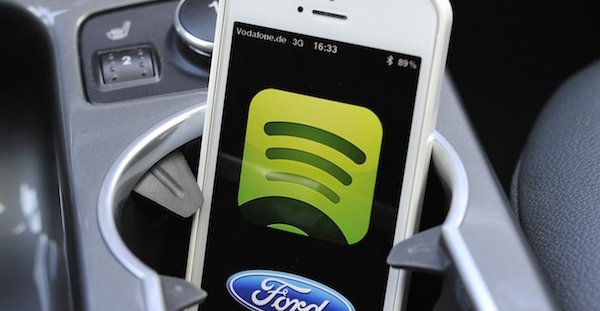 Kjøper du en Ford EcoSport, får du Spotify-støtte via stemmestyring.