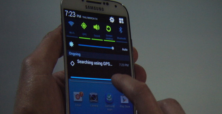 Samsungs nye flaggskip: Galaxy S4.