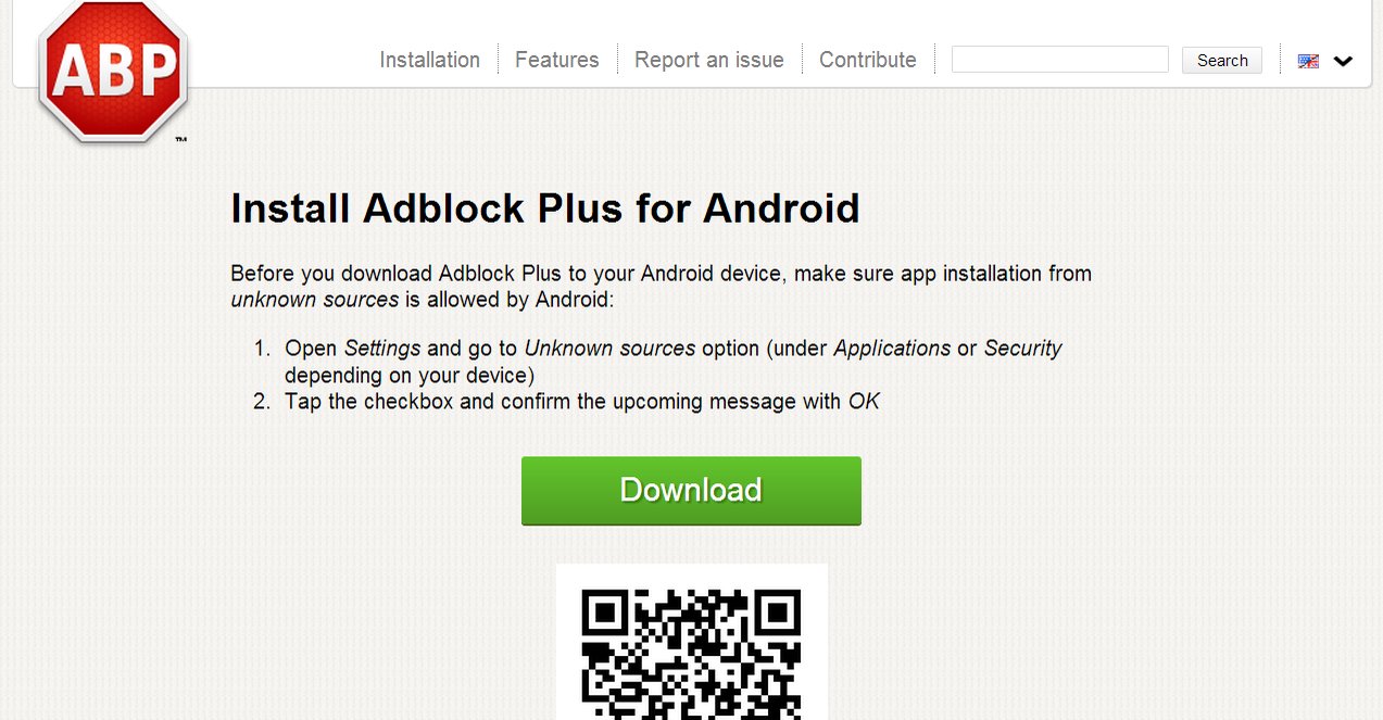 AdBlock Plus kan ikke lastes ned fra Play Store, men via nettsidene og alternative app-butikker.